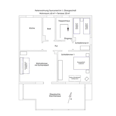 Taunusnest Apartment *